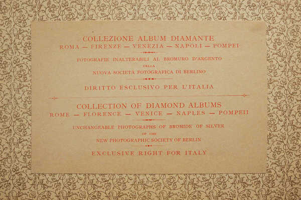 [Осмотр Флоренции. Фотоальбом]. Firenze Vedute. Roma: Uld. Donnini, б. г.